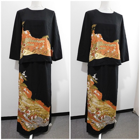 留袖ドレス　試着のみで着用 留袖ドレスレンタル / 東京と大阪に店舗。試着可能。